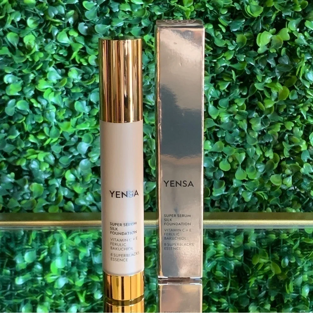 Yensa TAN 2 Super Serum Silk Foundation | Tan Warm | NEW | 30mL Full Size | BNIB